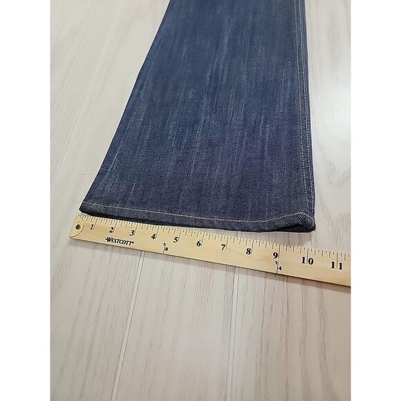 Adriano Goldschmied Jeans Womens 28 Blue Dark Wash Straight Flaired The Club USA - Picture 15 of 15